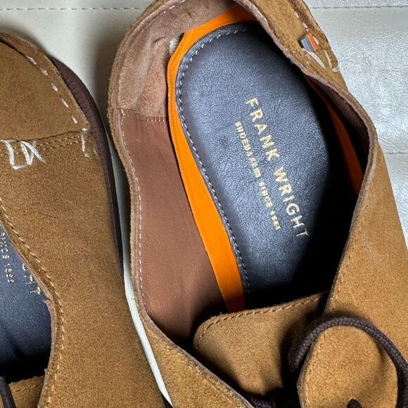 Men's Tan Suede Boat Shoes - Picture 10 of 12